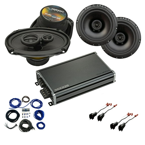 Fits GMC Sierra 1500 Crew Cab 2014-2018 Factory Speaker Upgrade R69 R65 CXA360.4