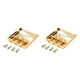 thumbnail image 3 of Advancent Electric Guitar Saddle Professional Solid Color Component Bridge Modification Tailpiece Metal Replace Accessory Modified 2piezas, 3 of 6
