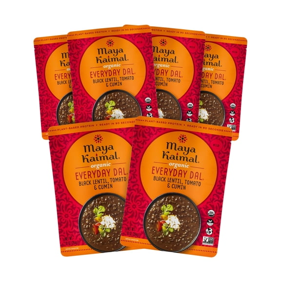 Maya Kaimal - Organic Everyday Dal - Black Lentil Tomato Cumin - Cs Of 6 -10 Oz