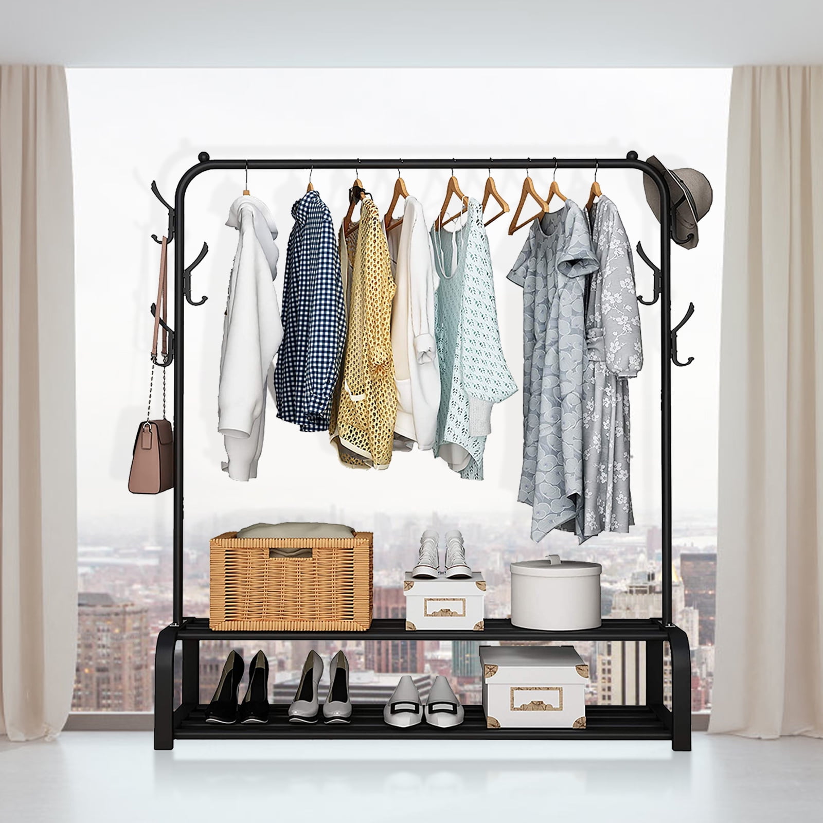 Argos 2 store tier clothes rail