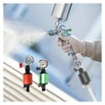 thumbnail image 2 of Air Regulator With Air Filter Spray Gun Air Regulator Gauge Air Spray In-Line Water Trap Filter Tools Paint Spray Gun Regulator ,Efficient & Easy to use, 2 of 5