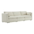 thumbnail image 3 of CHITA Oversized Modular Sectional Sofa Set Extra Large Convertible Fabric Sofa Couch with Reversible Chaise,3 Seat Modern Modular Sofa for Living Room,Linen,112 inch Width, 3 of 11