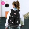 thumbnail image 2 of Mochila con ruedas WZLVO, 3 unidades, para niñas, 21 pulgadas, resistente al agua, 2 of 7
