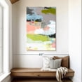 thumbnail image 2 of Elephant Stock The Quiet Wall Art - Vertical Canvas Wall Art - Living Room Wall Decor - Abstract Canvas - Beige And Gray Decor By Jan Weiss - 32" x 48", 2 of 8