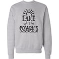 thumbnail image 2 of Inktastic Lake of the Ozarks Sun and Lake Adult Sweatshirt, 2 of 4