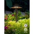 thumbnail image 2 of 12 Pack 5CCT LED Landscape Pathway Lights, 1800K/2700K/3000K/4000K/5000K, 12-24V AC/DC Low Voltage, IP65 Waterproof, Oil Rubbed Bronze Aluminum, 2 of 4