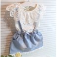 thumbnail image 1 of Robe en Jean Mignonne pour Filles Robe en Coton Vêtements d'Automne pour Filles Robe mini pour Enfants Filles, 1 of 4