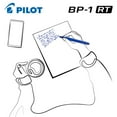 thumbnail image 6 of Pilot BP-1 RT 0.7mm Fine Tip Ball Pen with Soft Rubber Grip | Blue Ink, Pack of 12, 6 of 6