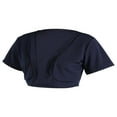 thumbnail image 2 of Cardigan Boléro pour Femmes à Manches Courtes, Uni, Ouvert à l'Avant, Cardigan d'Été, Grande Taille, Boléros Décontractés pour Robes, 2 of 7