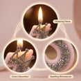 thumbnail image 4 of Birthday Candle Number Pink Glitter with Crown Cartoon Creative Party Cake Topper Decoration, Princess Numeric Candle for Celebration, Sparkling Birthday Cake Decor, 4 of 6