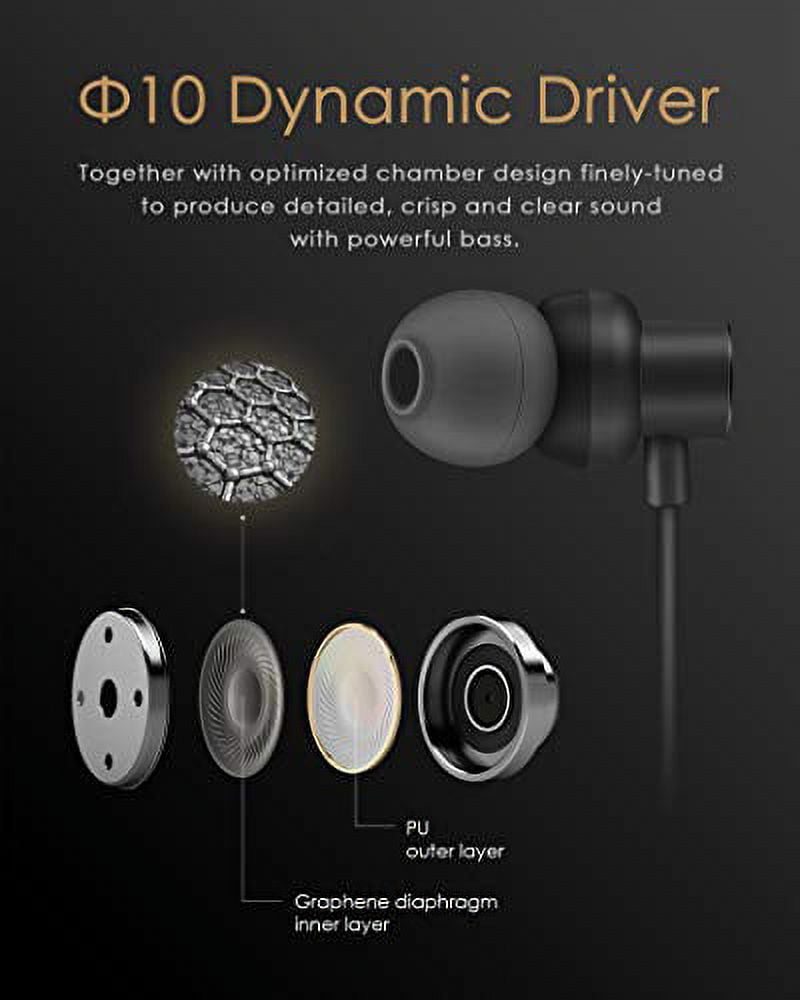 PALOVUE Lightning Headphones Magnetic Earphones MFi Certified