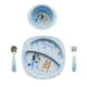 thumbnail image 1 of Juego de vajilla para niños pequeños The First Years Bluey de 4 piezas, 1 of 6