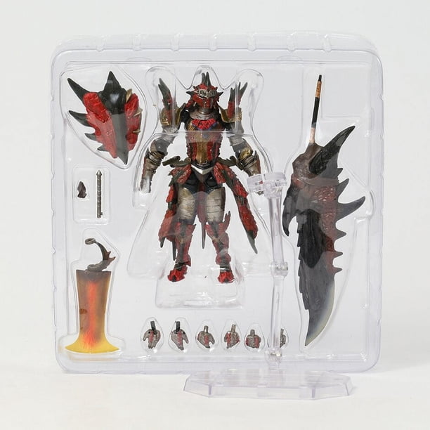 Figura de acción de Rathalos Monster Hunter, armadura de espadachín de 6 pulgadas, juguete de muñeca coleccionable