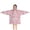 Pink Cow Milk, variant on White Cow Strawberry Cow Pattern Blanket Hoodies for Kids 6-13YR Oversize Wearable Blanket Hoodies for Boys Girls Teens