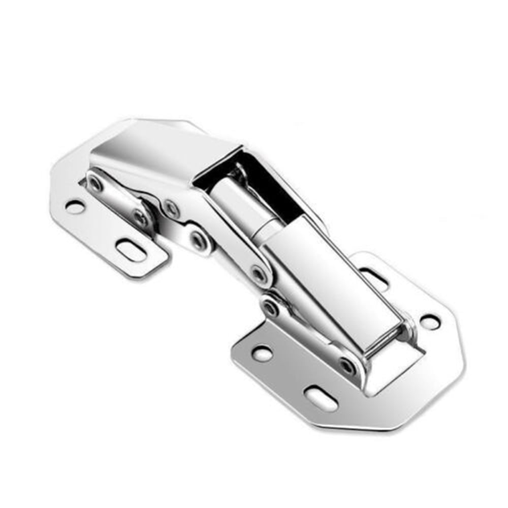  VALINK 3inch Cabinet Hinge, 90 Degree No-Drilling Hole Kitchen  Surface Mount Hinges Bridge, Concealed Furniture Cupboard Wardrobe Door  Hinges, Soft Close Hinge Easy Installation Hinges : Tools & Home Improvement