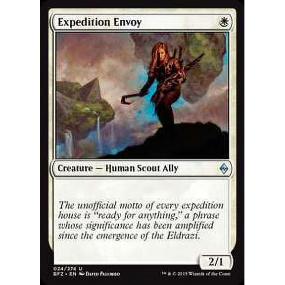 MtG Battle for Zendikar Uncommon Expedition Envoy (Foil) #24