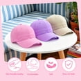 thumbnail image 3 of Bocaoying 3 Pack Toddler Baseball Cap for Boys & Girls 2-5 Years, Adjustable Washed Cotton Hat for Summer Sun Protection, 3 of 7