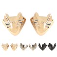 thumbnail image 2 of 1 Pair Metal Toe Caps Creative Protective Heel Decoration Shoes Supplies, 2 of 9