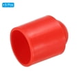 thumbnail image 3 of Uxcell Pool Cue Protective Cover, Rubber Pool Cues End Protectors Snooker Rod Protection Pad for Billiards, Red 5Pcs, 3 of 5