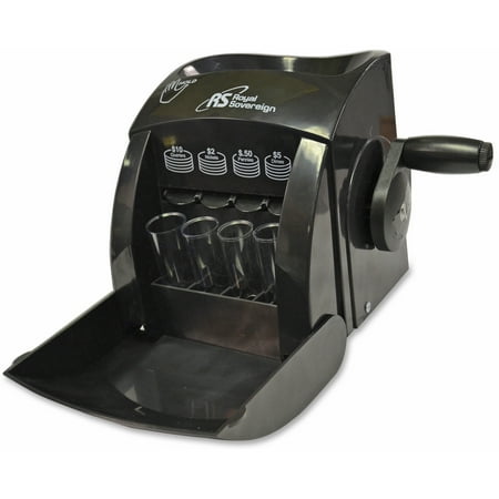 - Royal Sovereign Manual Hand Crank 1 Row Coin Sorter