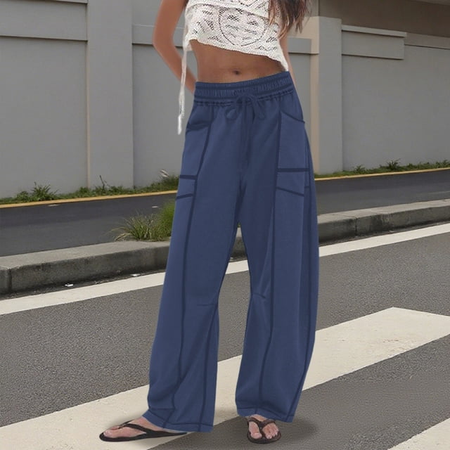 WILLBEST Pantalones Casuales elegantes para Mujer para Yoga, Fitness, Jogging y Relajación: Ropa Deportiva Versátil para Cualquier Ocasión. Grande