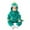 1Green113, variant on XAOFW Kids Romper Jumpsuit Adorable Cartoon Dinosaur Print Boys Baby Bodysuit Cute Animal Design Toddler Outfit Long Sleeve Hood Zip Soft Cozy Casual Daily Wear Onesie