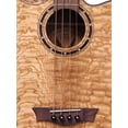 thumbnail image 5 of Dean Exotica Quilt Ash Acoustic/Electric Bass & Free Strap, Natural, EQABA GN NS1, 5 of 10
