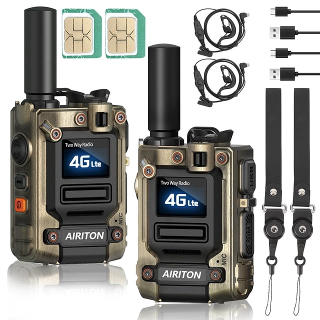 Radio POC 4G de alcance ilimitado Airiton AI-G7 de Walkie Talkies (2)