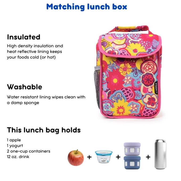 J World Lollipop Kids Rolling Backpack & Lunch Bag Set for