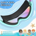 thumbnail image 4 of Pack de 2 gafas de natación Keary para niños de 6 a 14 años, antivaho y UV, 4 of 7