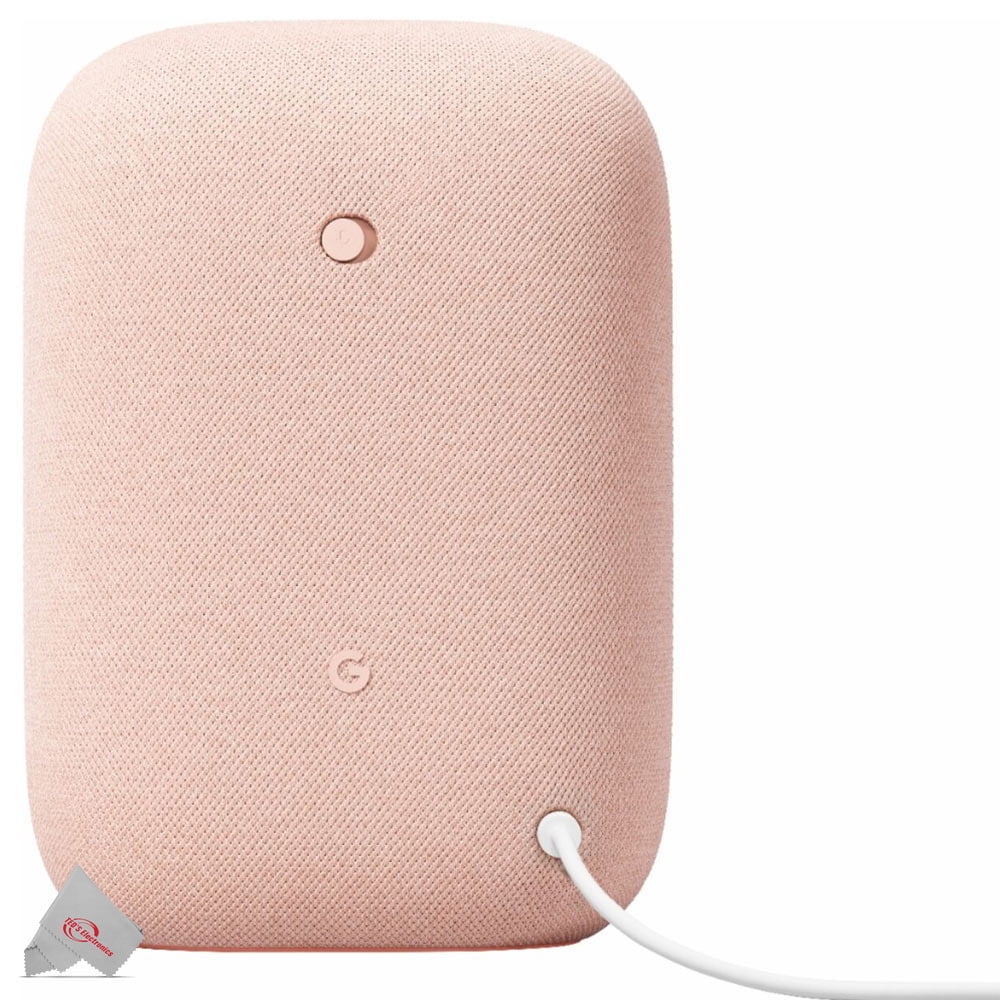 Google Nest Audio Smart Speaker (Sand) with Google Nest Hub 2nd