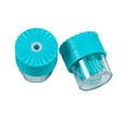 thumbnail image 1 of Vogacara Herramienta de limpieza de lentes de contacto de plástico portátil profesional reutilizable fuera de viaje senderismo reemplazar contenedor de masajeadores Azul Vogacara CE014080-02B, 1 of 6