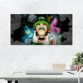 thumbnail image 3 of Luigi's Mansion Game Horror Decorative Painting Canvas Wall Poster Art Picture Painting Hanging Picture Gift Living Room Posters Bedroom Painting Decor, 3 of 8