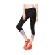 thumbnail image 1 of Aeropostale Womens LLD Floral Cropped Athletic Track Pants, Negro, X-Small, 1 of 3