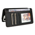 thumbnail image 5 of Wallet Case for iPhone 16 Plus, PU Leather Detachable Magnetic Inner Case with Kickstand Card Holder Hand Strap for iPhone 16 Plus Flip Wallet 2 In 1 Cover for Women Men - Black, 5 of 5