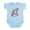 Sky Blue, variant on CafePress - Magical Unicorn Body Suit - Baby Light Bodysuit, Size Newborn - 24 Months