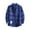 122#Blue, variant on Men's Clothing Button Down Shirt Casual Regular-Fit Dress Shirts Mens Casual Fall Shirt Lapel Button Shirt Tops Cardigan Long Sleeve Dress Shirts