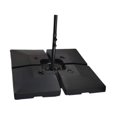 thumbnail image 3 of figatia Parasol Base Stand, Umbrella Holder Summer Outdoor Water Sand Fillable Patio Umbrella Base for Balcony Lawn Patio Beach Porch Square with Rod, 3 of 8