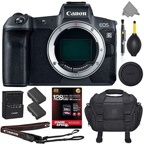 Canon EOS R Mirrorless Digital Camera (Body Only) with AOM 128GB 4K
