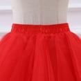 thumbnail image 4 of Fainosmny Gauze Tutu Tulle Skirt For Kids Girls Rainbow Tutu Skirt Layered Skirt Girls Colorful Carnival Party Tutu Dress Red One Size, 4 of 4