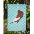 thumbnail image 3 of Carolines Treasures BB8128GF Anglais Pigeon Pouter Bleu Check Drapeau de Jardin, 3 of 3