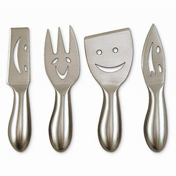 Smiley Face Cheese Knife Gift Set