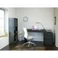 thumbnail image 5 of Nexera Sereni-T Reversible Desk Panel, Black And Ebony, 5 of 5