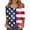 style07-Red, variant on Clothes 4th of July 3/4 Length Sleeve Womens Tops Usa Flag Print V Neck Summer Shirts Casual Elbow Length Shirt Red XL Placed Recently by Me Delivery Status