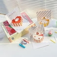 thumbnail image 4 of juego de tarjetas de felicitación plegables, colores vivos, escritura suave, impresionante efecto visual, deseos expresos, atractivo cumpleaños, juego de tarjetas de felicitación 3D escritas a mano F, 4 of 5