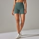 thumbnail image 4 of Pantalones cortos de Yoga para mujer, mallas deportivas transpirables de cintura alta para correr y hacer ejercicio en verano, 4 of 4