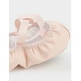 thumbnail image 5 of Daydance Leather Pink Dance Shoes Girls Split Sole Ballet Slippers Flats, 5 of 7