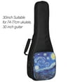 thumbnail image 1 of GLFILL Sac de Guitare Ukulélé Bleu 21/23/26/30 Pouces Support Imperméable Rangement Portable 30 Pouces, 1 of 9