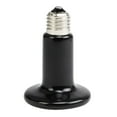 thumbnail image 2 of 220V Infrared Ceramic Lamp Brooder Light Reptile Incubator Black Ceramic Heat Emitter, 200W, 2 of 8