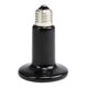 thumbnail image 2 of Greeniant Bombilla de luz de calefacción para mascotas, emisor de cerámica negra infrarroja, bombilla de lámpara de calor para reptiles, calentador de Termómetros para reptiles 25W Greeniant PT0735-01B, 2 of 6